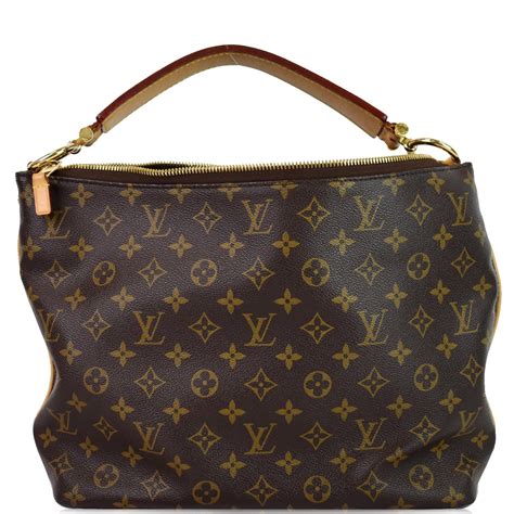 louis vuitton sully handbag monogram canvas pm|LOUIS VUITTON Monogram Sully PM 1299375 .